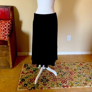 Black Hilary Radley midi skirt XL - LIKE NEW